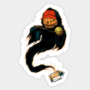 Jack 'O Rapper Sticker